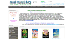 Desktop Screenshot of misirlimustafahoca.com
